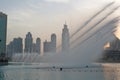 Dubai Fountain Royalty Free Stock Photo